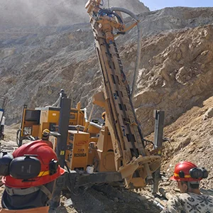 RC exploration drilling site for China Color Kingtai in Africa