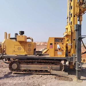 RC exploration drilling site in the Democratic Republic of the Congo