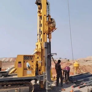 RC exploration drilling site in the Democratic Republic of the Congo