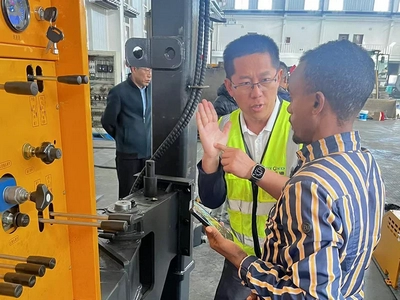 Drilling Equipment Training & Acceptance for Guinea Customer