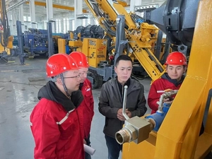 RC Drilling Rig Training for Ningxia Tianyuan Manganese Company