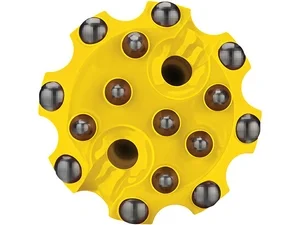 Flat-Edge Ballistic Button Design